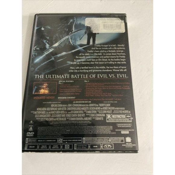 🎃 Freddy vs. Jason (New Line Platinum Series) DVD By Robert Englund VERY GOOD - Picture 4 of 7